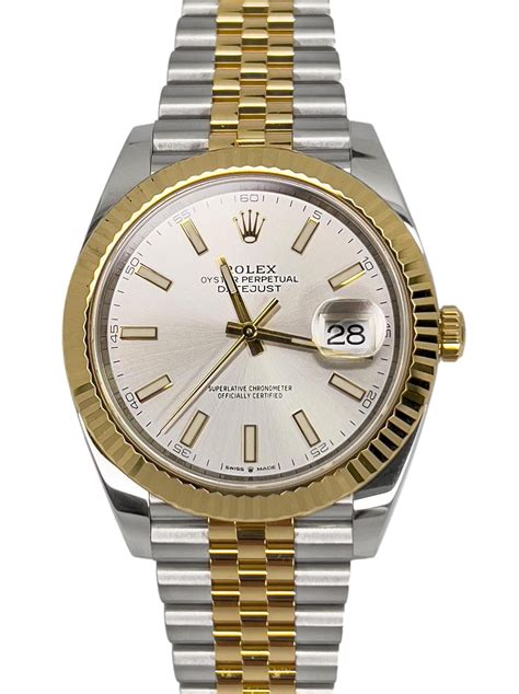 two toned rolex datejust|rolex datejust 41mm 126333.